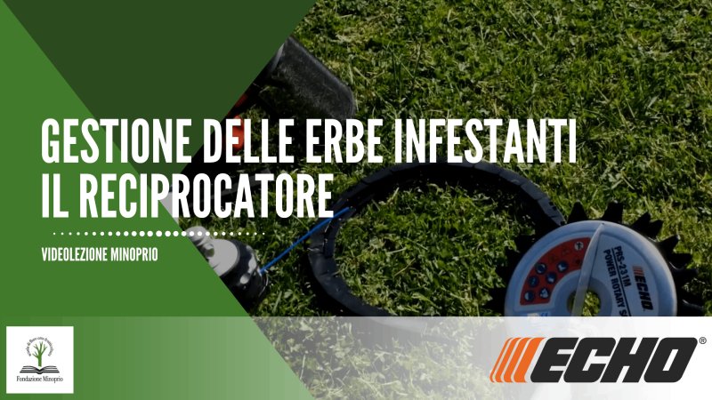 Gestione delle erbe infestanti – il reciprocatore